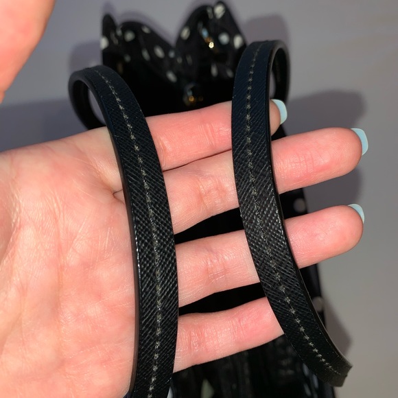 Kate Spade Black & White Nylon Blake Ave Purse - Picture 11 of 14